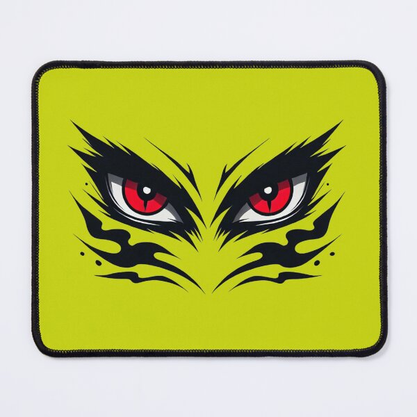 Item preview, Red Eyes! Yellow background. designed and sold by Andrew Frelas.