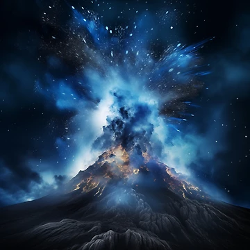 Artwork thumbnail, Volcanic Eruption by Rtymer