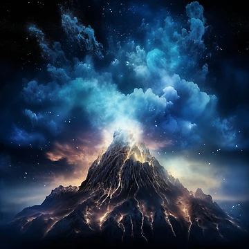 Artwork thumbnail, Volcanic Eruption by Rtymer