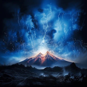 Artwork thumbnail, Volcanic Eruption by Rtymer