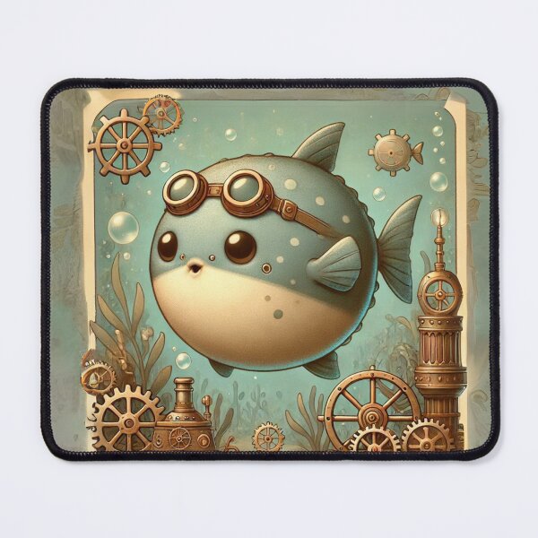 Item preview, Steampunk Mola Mola designed and sold by Sillytoe.