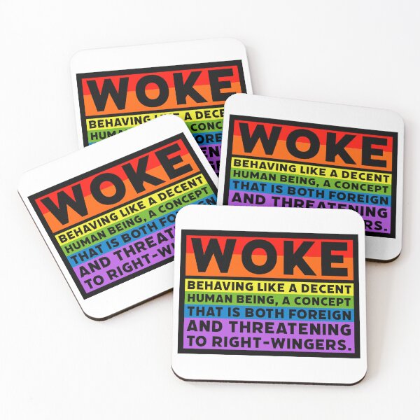Item preview, Woke rainbow design  designed and sold by Rachel the Artist .