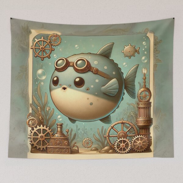 Item preview, Steampunk Mola Mola designed and sold by Sillytoe.