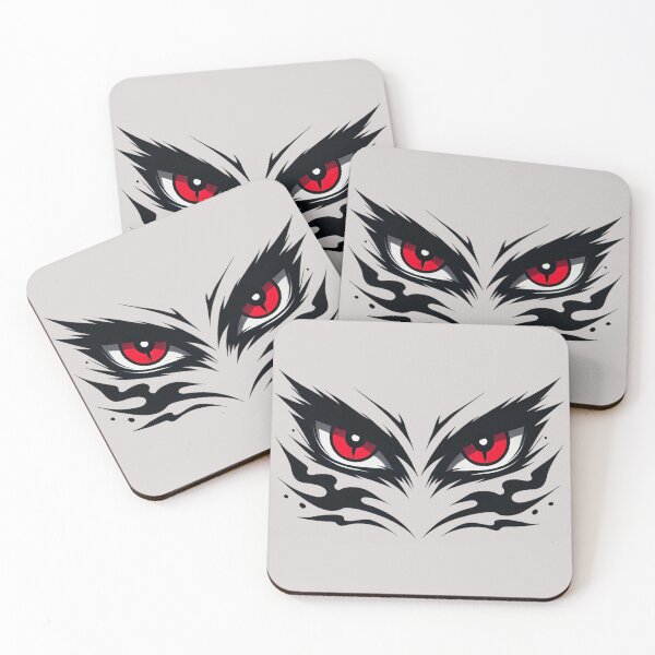 Item preview, Red Eyes! Gray background. designed and sold by Andrew Frelas.