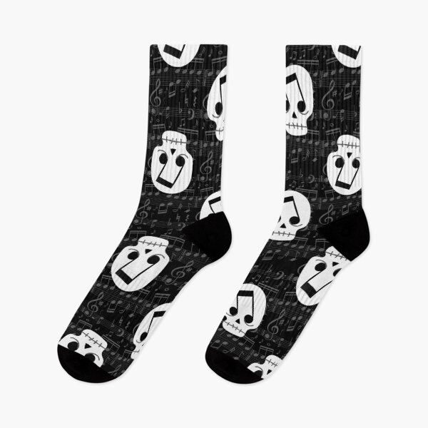 Item preview, gothic music note eyes skull macabre designed and sold by Gossip Rag.