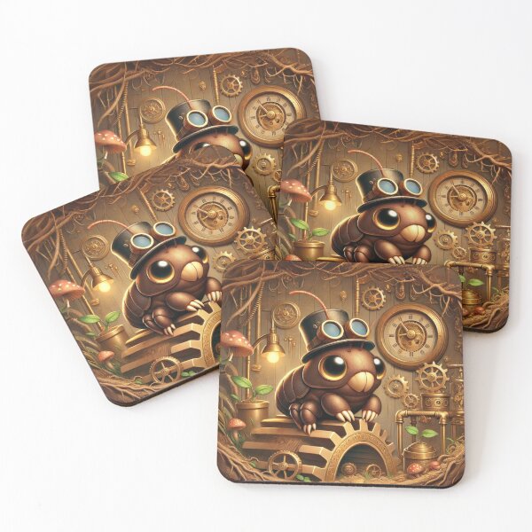 Item preview, Steampunk Mole Cricket designed and sold by Sillytoe.
