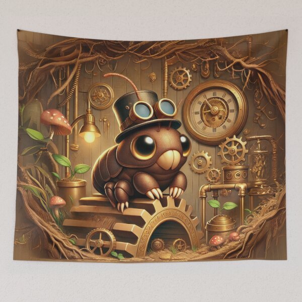 Item preview, Steampunk Mole Cricket designed and sold by Sillytoe.