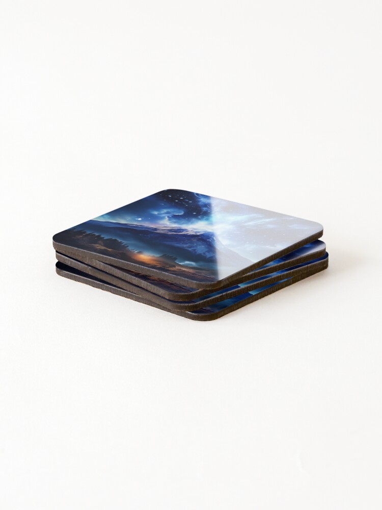 Thumbnail 4 of 5, Coasters (Set of 4), Volcanic Eruption designed and sold by Rtymer.