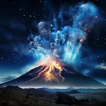 Artwork thumbnail, Volcanic Eruption by Rtymer