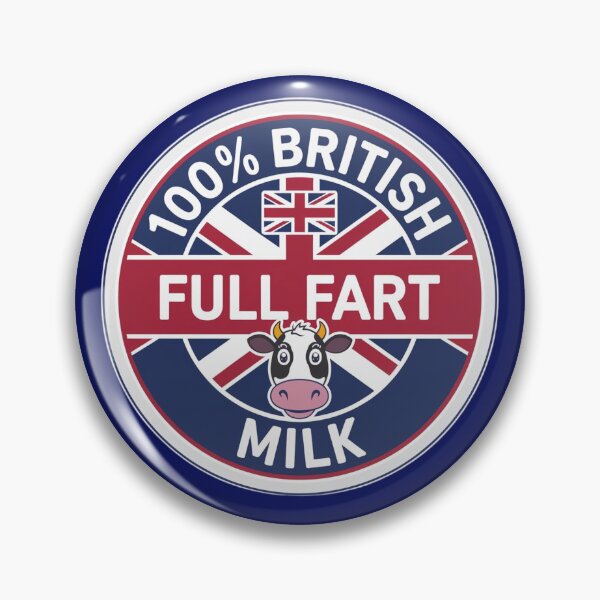 Item preview, 100% British Full Fart Milk designed and sold by Urban-Celt.