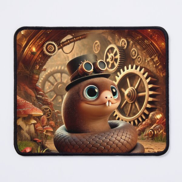 Item preview, Steampunk Mole Snake designed and sold by Sillytoe.