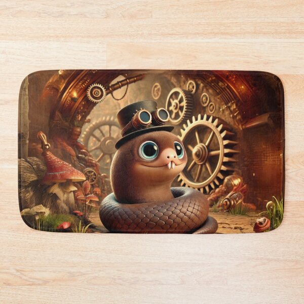 Item preview, Steampunk Mole Snake designed and sold by Sillytoe.
