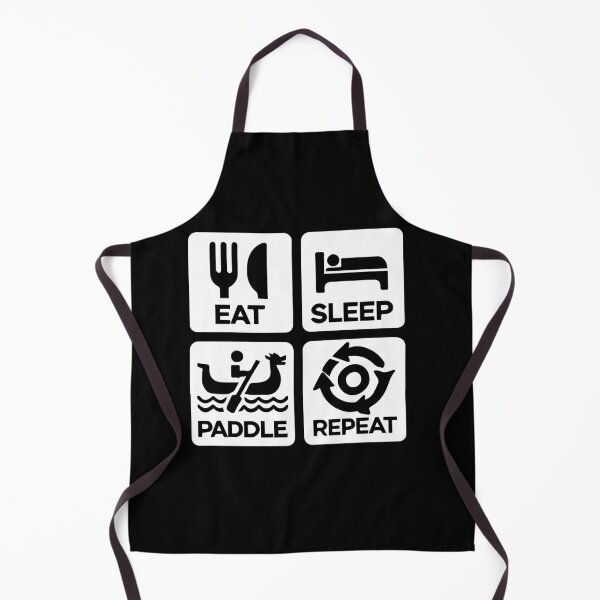 Item preview, Eat Sleep Paddle Repeat - Dragon Boat Racing Motivation designed and sold by chantastical.