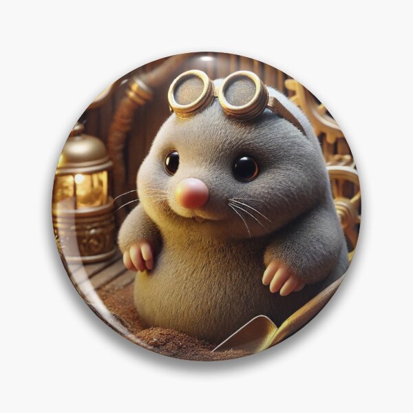Item preview, Steampunk Mole designed and sold by Sillytoe.