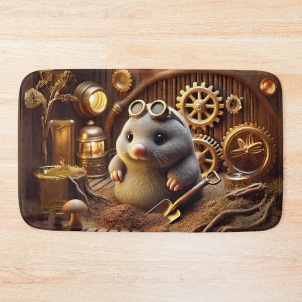 Item preview, Steampunk Mole designed and sold by Sillytoe.