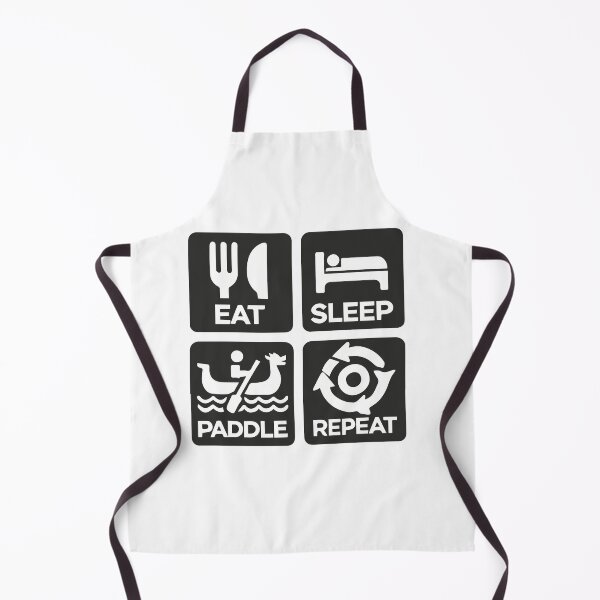 Item preview, Eat Sleep Paddle Repeat - Dragon Boat Racing Motivation designed and sold by chantastical.