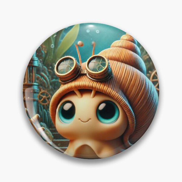 Item preview, Steampunk Mollusk designed and sold by Sillytoe.
