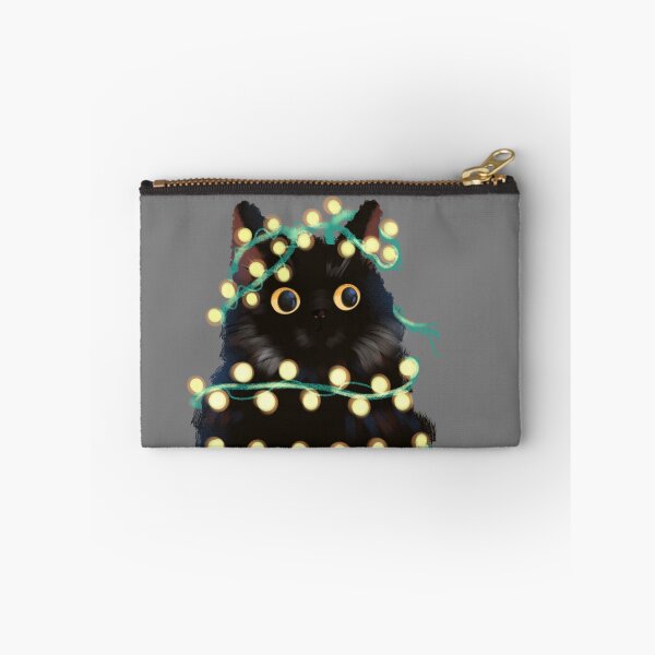 Item preview, Tangled black cat designed and sold by nabilustra.
