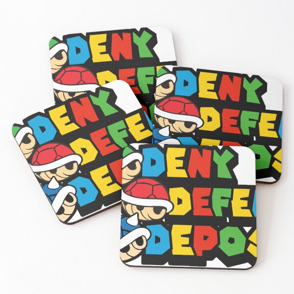 Item preview, Deny Defend Depose Shells designed and sold by SuperFunFactory.