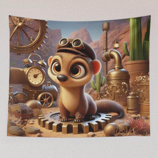 Item preview, Steampunk Mongoose designed and sold by Sillytoe.