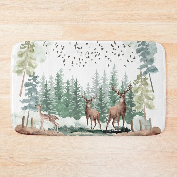 Item preview, Deers in forest designed and sold by Showstroopart Christian Velazquez.