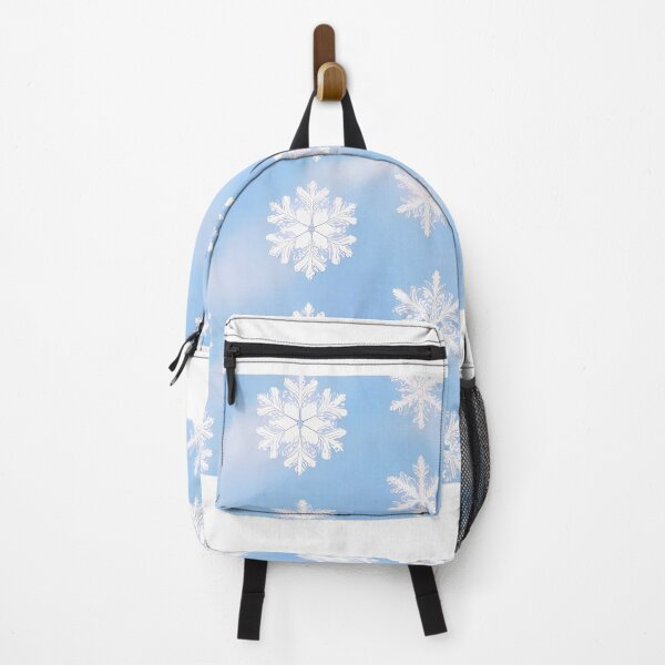 Item preview, White snowflakes on blue sky pattern designed and sold by Kristylynn757.