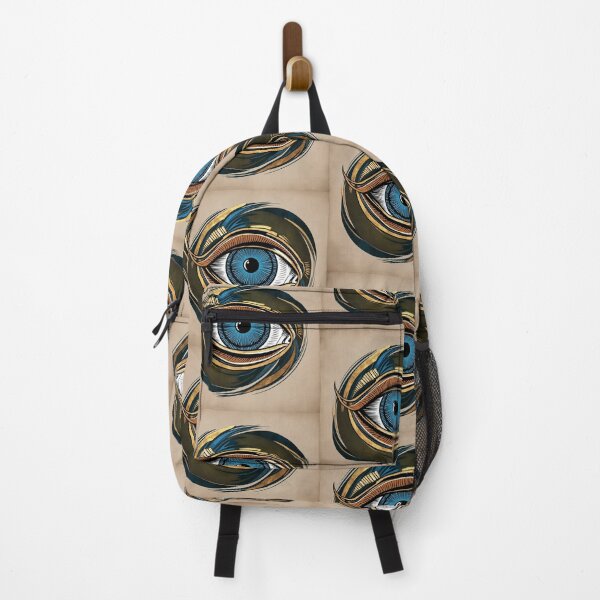Item preview, blue human eye illustration designed and sold by gabrielvlmx.