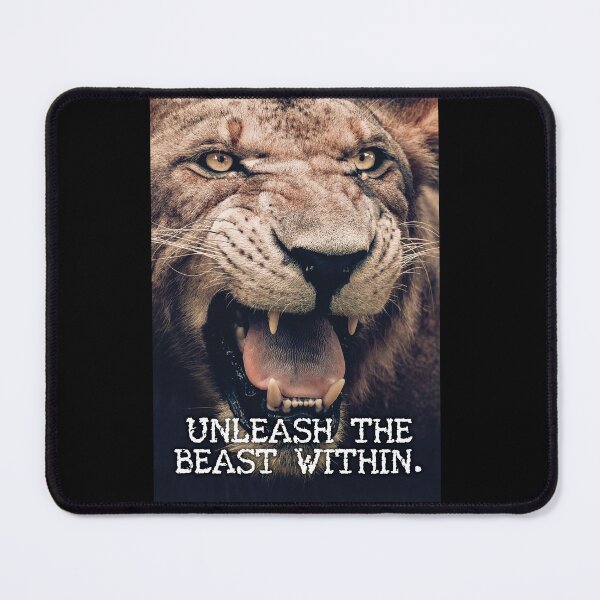 Item preview, Unleash Beast Within, Lion - Gym, Hustle, Success, Motivational designed and sold by chantastical.