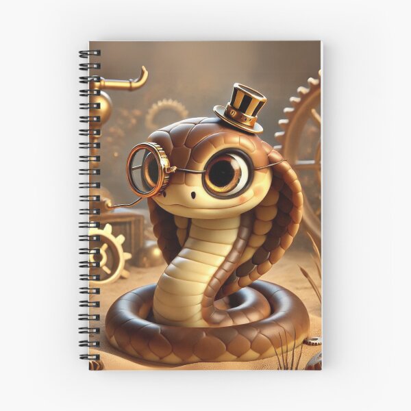 Item preview, Steampunk Monocled Cobra designed and sold by Sillytoe.
