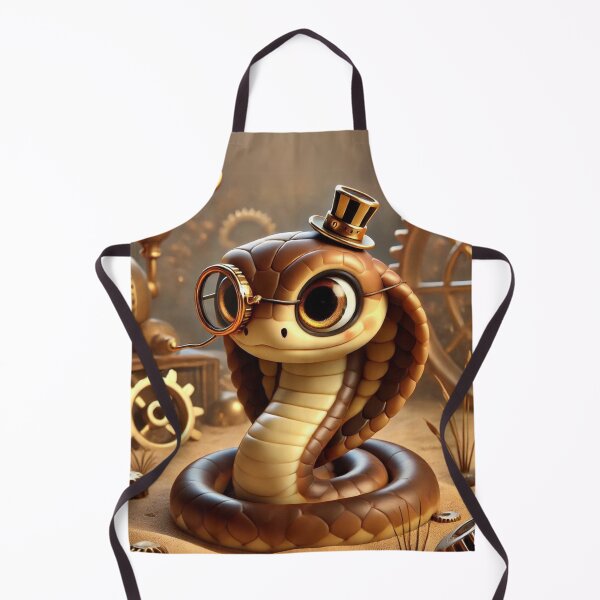 Item preview, Steampunk Monocled Cobra designed and sold by Sillytoe.