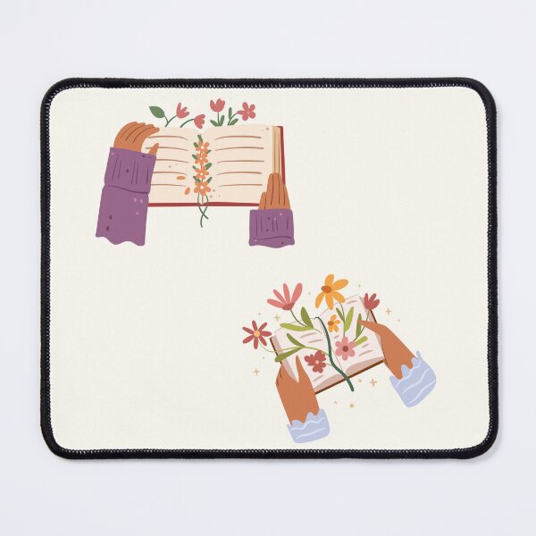 Item preview, Floral Pastel Bookish Set  designed and sold by Neadoodles.