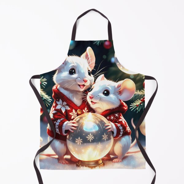 Artikelvorschau, Mäuseduo zu Weihnachten. entworfen und verkauft von Magic3D.