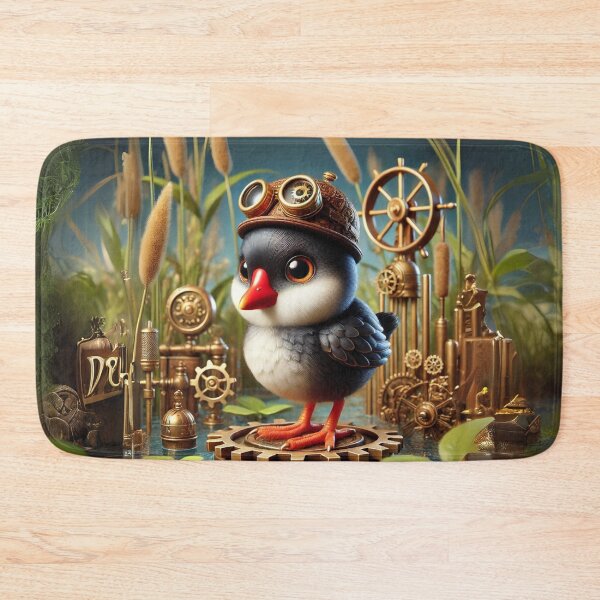 Item preview, Steampunk Moorhen designed and sold by Sillytoe.