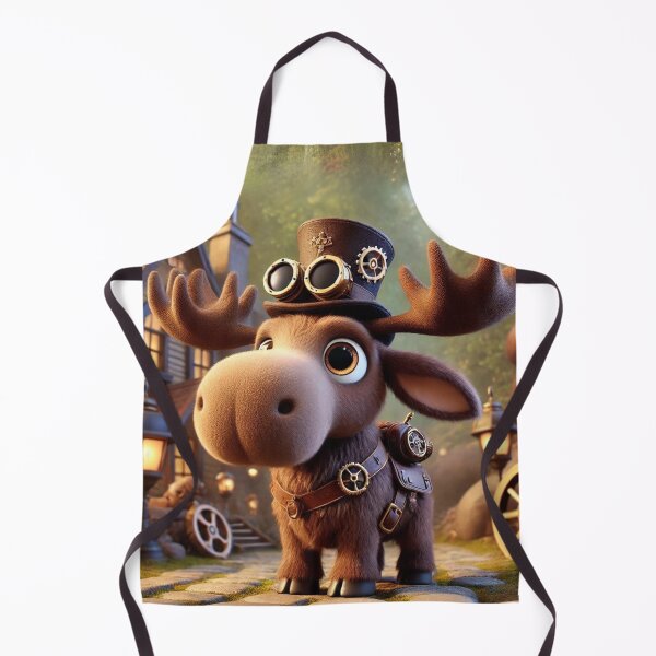Item preview, Steampunk Moose designed and sold by Sillytoe.