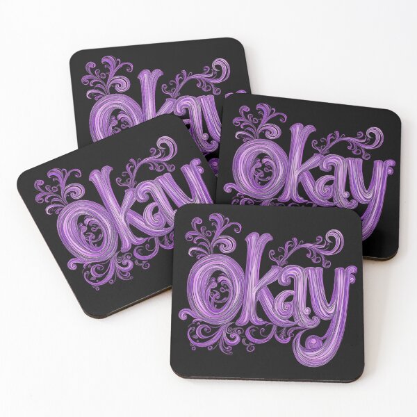 Item preview, Swirly Okay. designed and sold by liana campbell.