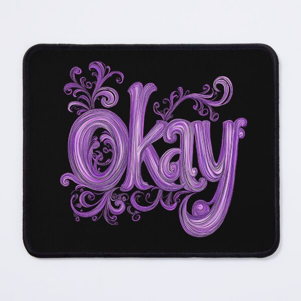 Item preview, Swirly Okay. designed and sold by liana campbell.