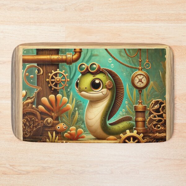 Item preview, Steampunk Moray Eel designed and sold by Sillytoe.