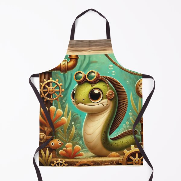 Item preview, Steampunk Moray Eel designed and sold by Sillytoe.