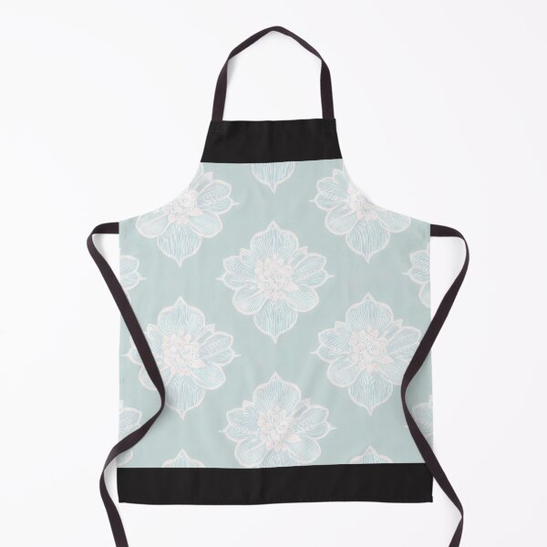 Item preview, flower lace pattern on mint designed and sold by Kristylynn757.