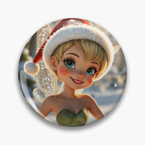 Item preview, Female elf, with wings and Christmas hat designed and sold by Magic3D.