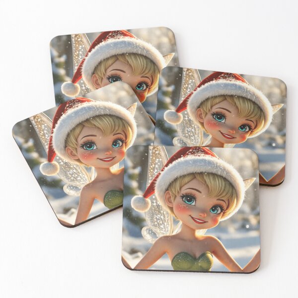 Item preview, Female elf, with wings and Christmas hat designed and sold by Magic3D.