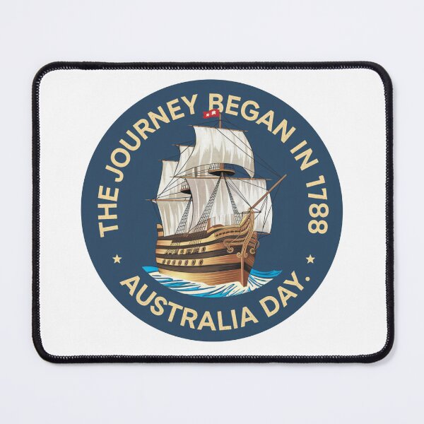 Item preview, Australia Day 1788 Ship Design – The Journey Began designed and sold by Justin Haas.