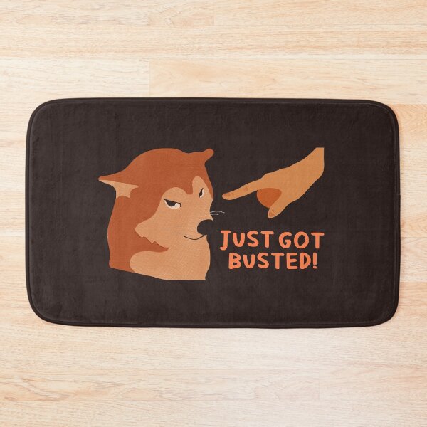 Item preview, Just Got Busted Shiba Inu Funny Dog Memes designed and sold by aaalou.