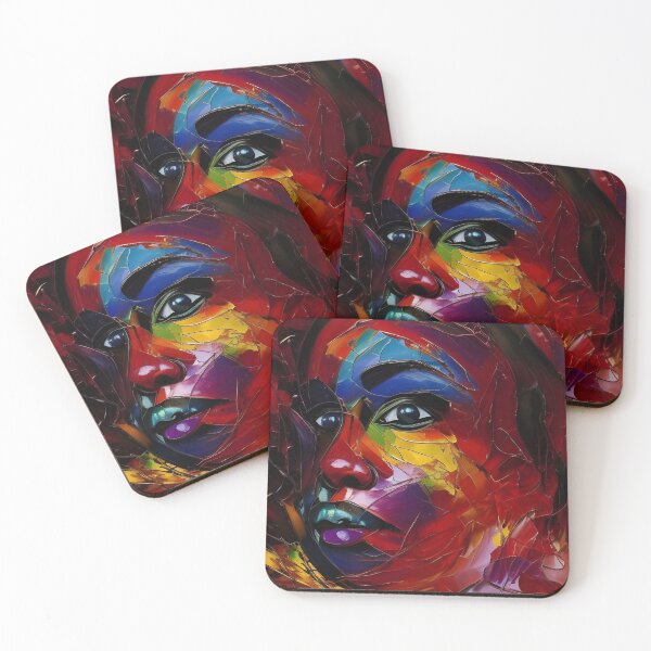 Item preview, Women's Neo-Impressionist Face designed and sold by therealevissam.