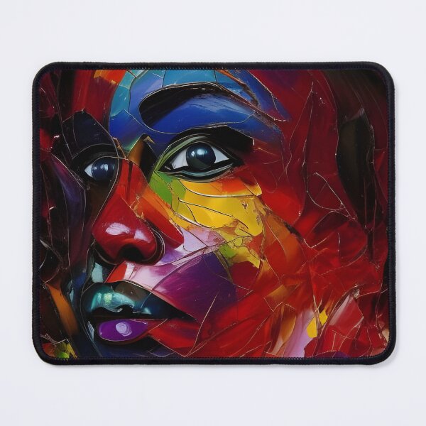 Item preview, Women's Neo-Impressionist Face designed and sold by therealevissam.
