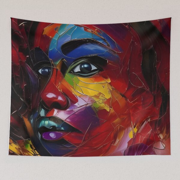 Item preview, Women's Neo-Impressionist Face designed and sold by therealevissam.