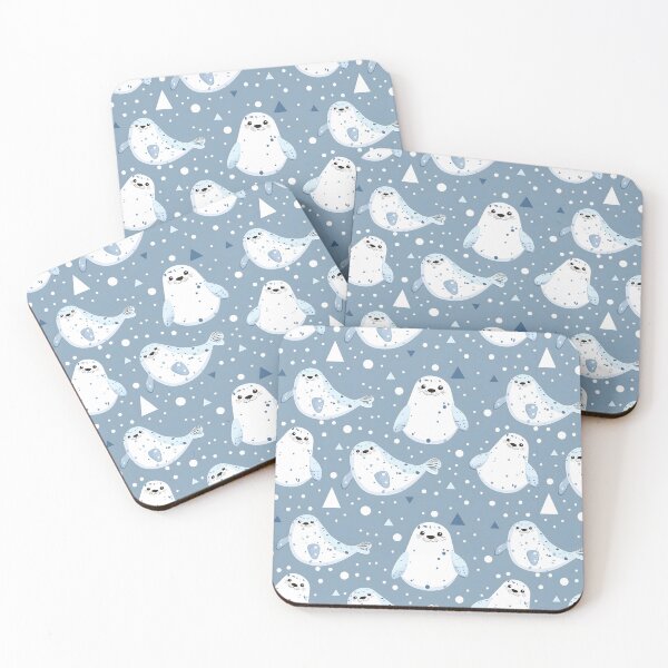 Item preview, Cute Seal Pattern designed and sold by palaco210.