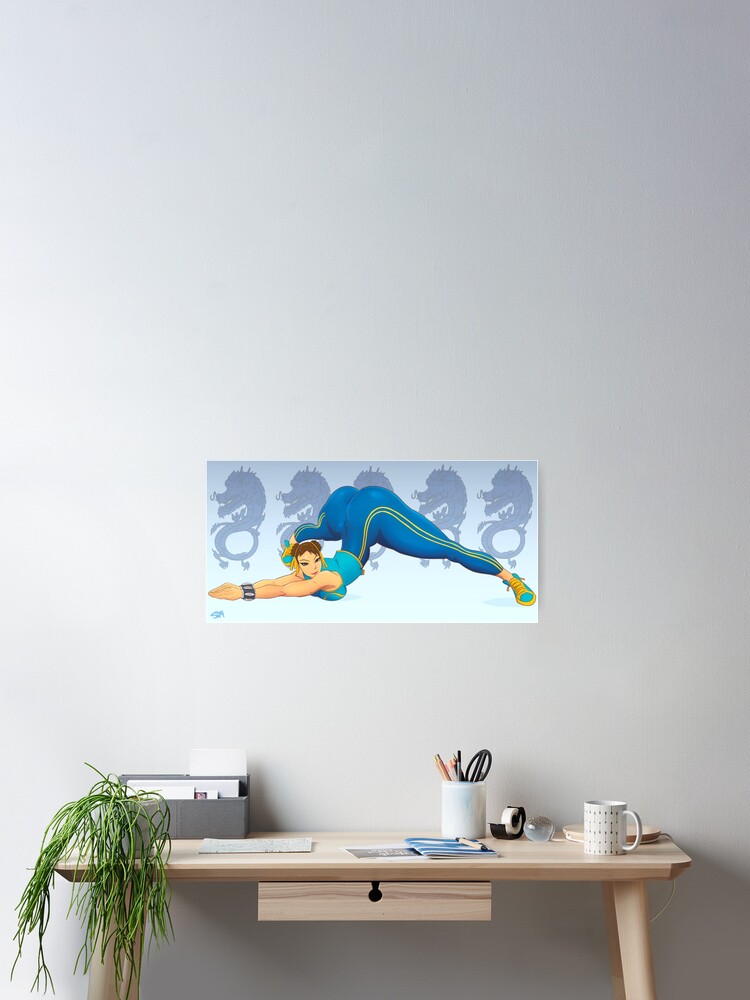 Thumbnail 2 of 3, Poster, Chun Li Alpha designed and sold by Reflex76.