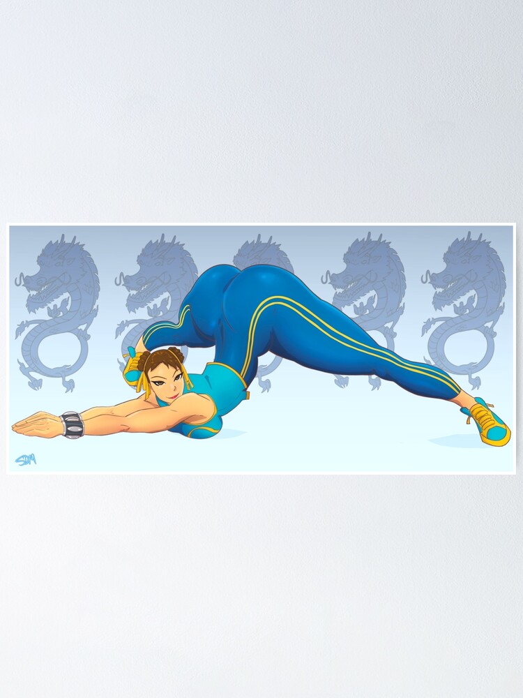 Thumbnail 1 of 3, Poster, Chun Li Alpha designed and sold by Reflex76.