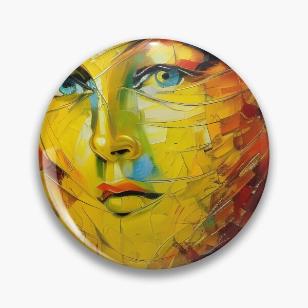Item preview, Women's Neo-Impressionist Face 4 designed and sold by therealevissam.